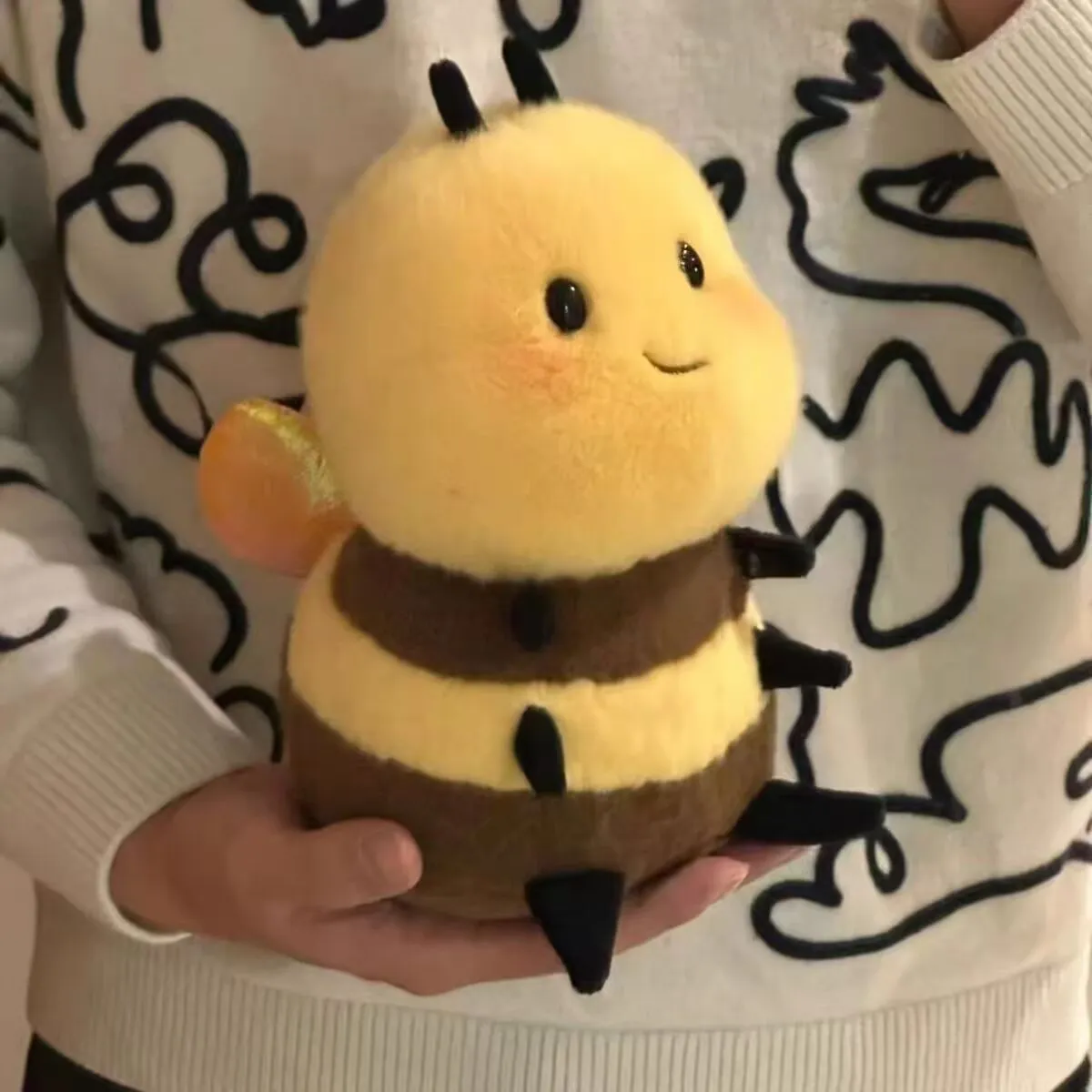 Cute Little Bee Plush Comforter Pendant Toy