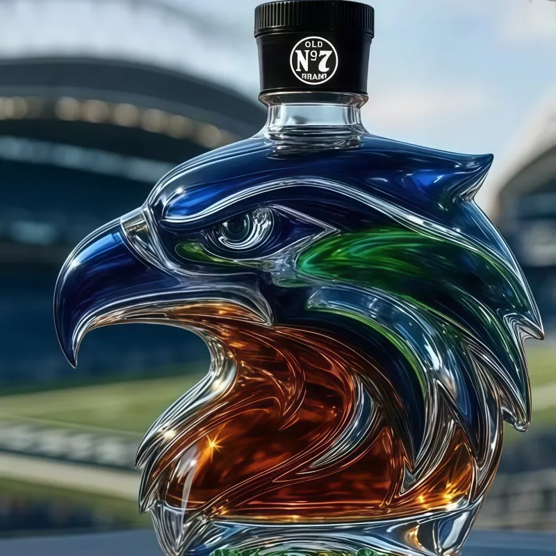Creative Wine Bottle An Amusing Eagle-headed Wine Bottle - Product Image 3