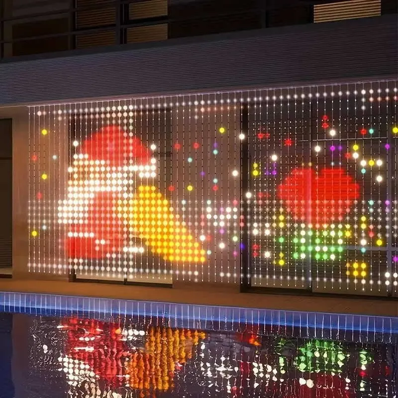 Smart DIY LED String Lights With Colorful Sheathed Wire For Curtains - Product Image 3