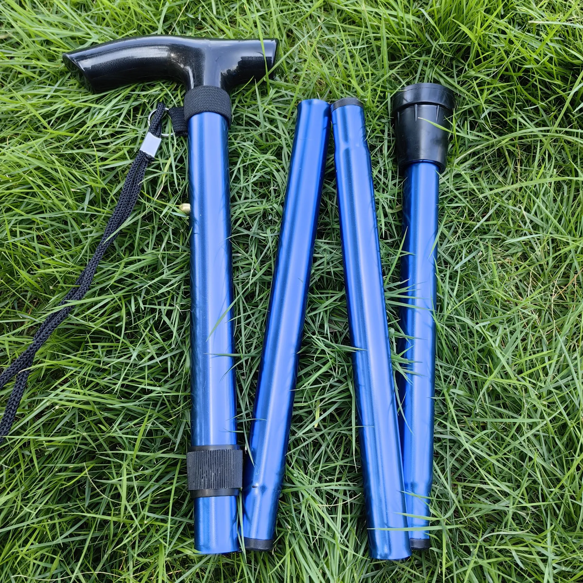 Lightweight Non-slip Single-leg Walking Aid With A Cane For Seniors - Product Image 3