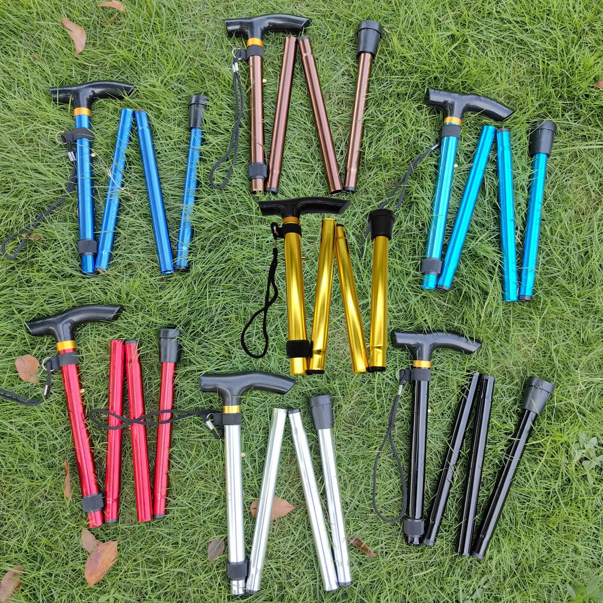 Lightweight Non-slip Single-leg Walking Aid With A Cane For Seniors - Product Image 2