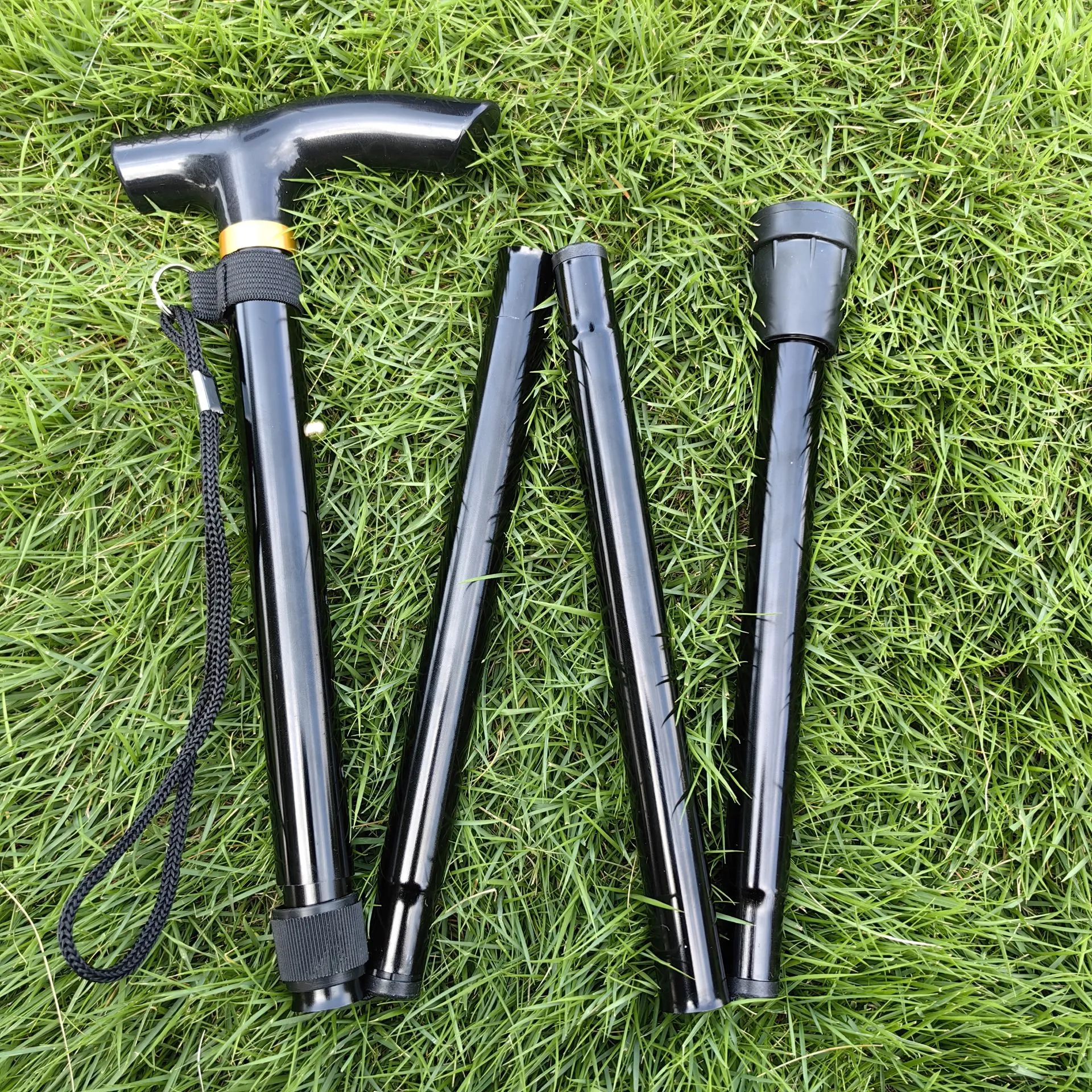 Lightweight Non-slip Single-leg Walking Aid With A Cane For Seniors - Product Image 1