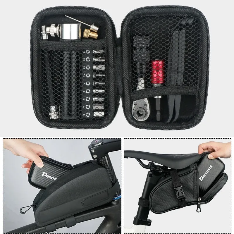 Bicycle Multi-function Portable Tool Kit Ratchet Wrench Socket - Product Image 5