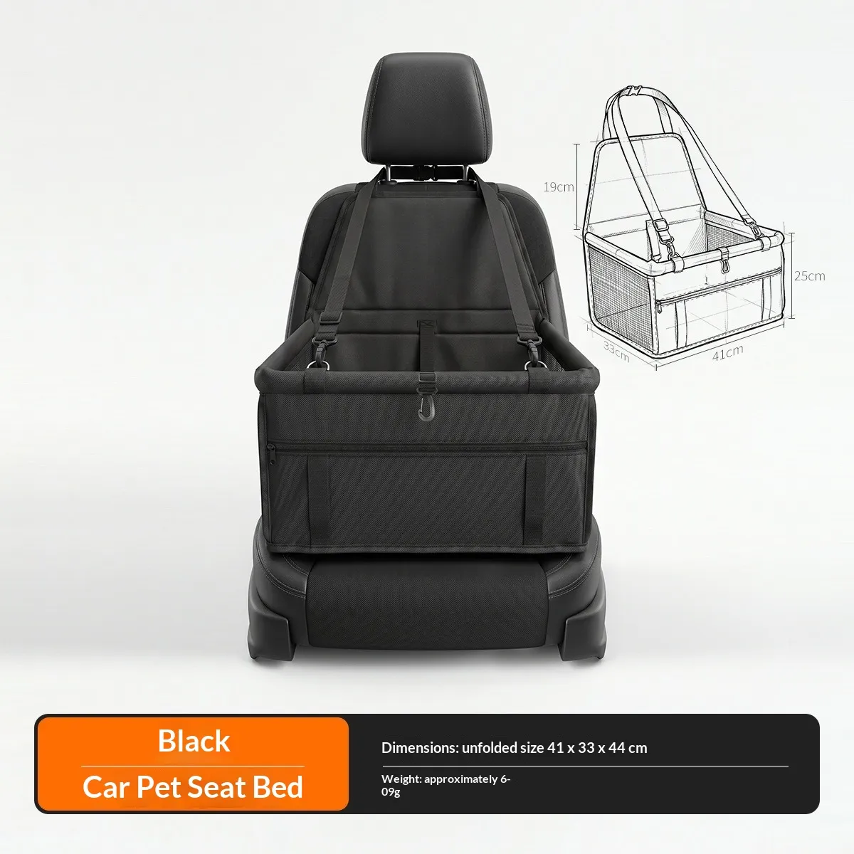 Minimalist Car Pet Mat Seat Carrier - Product Image 1
