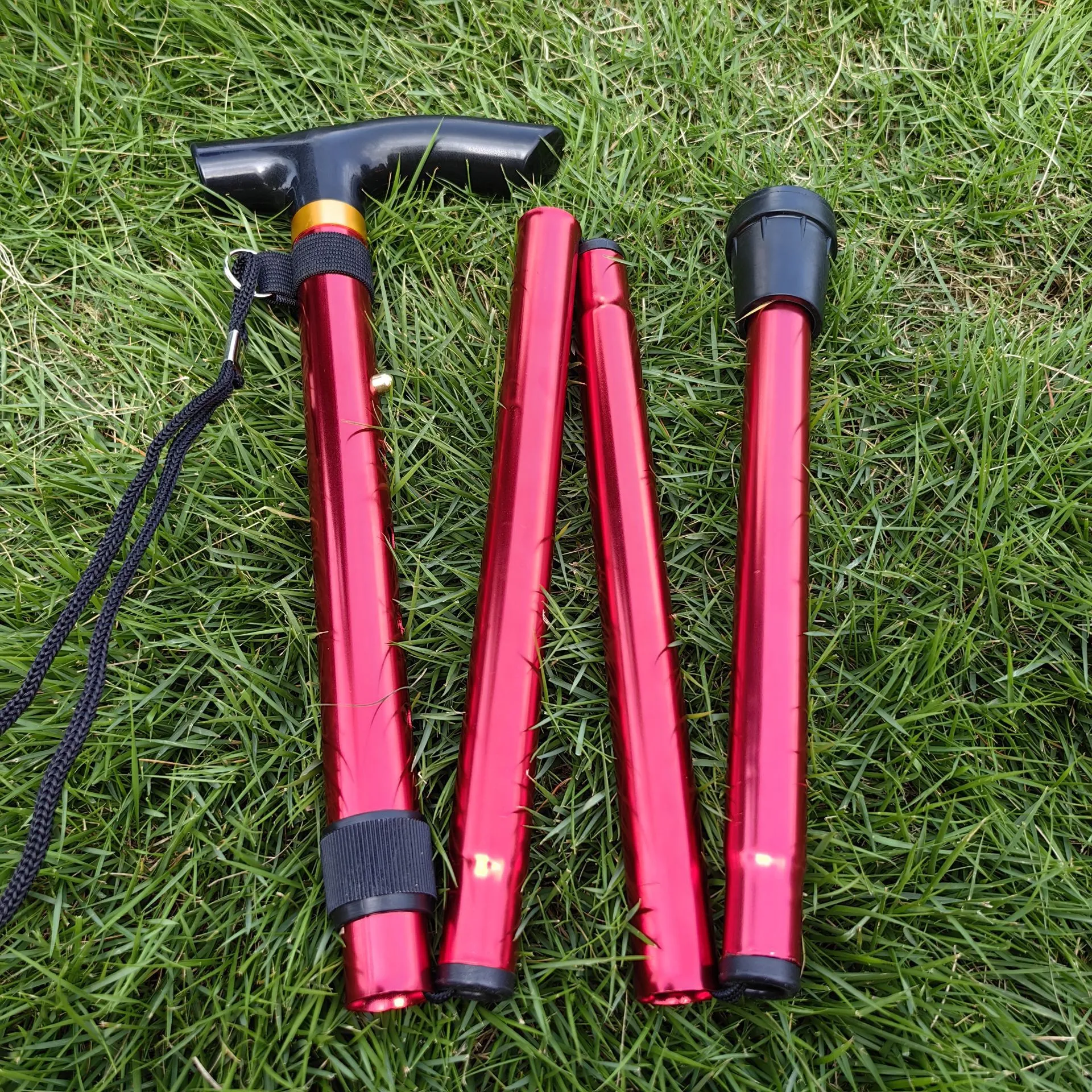 Lightweight Non-slip Single-leg Walking Aid With A Cane For Seniors - Product Image 2