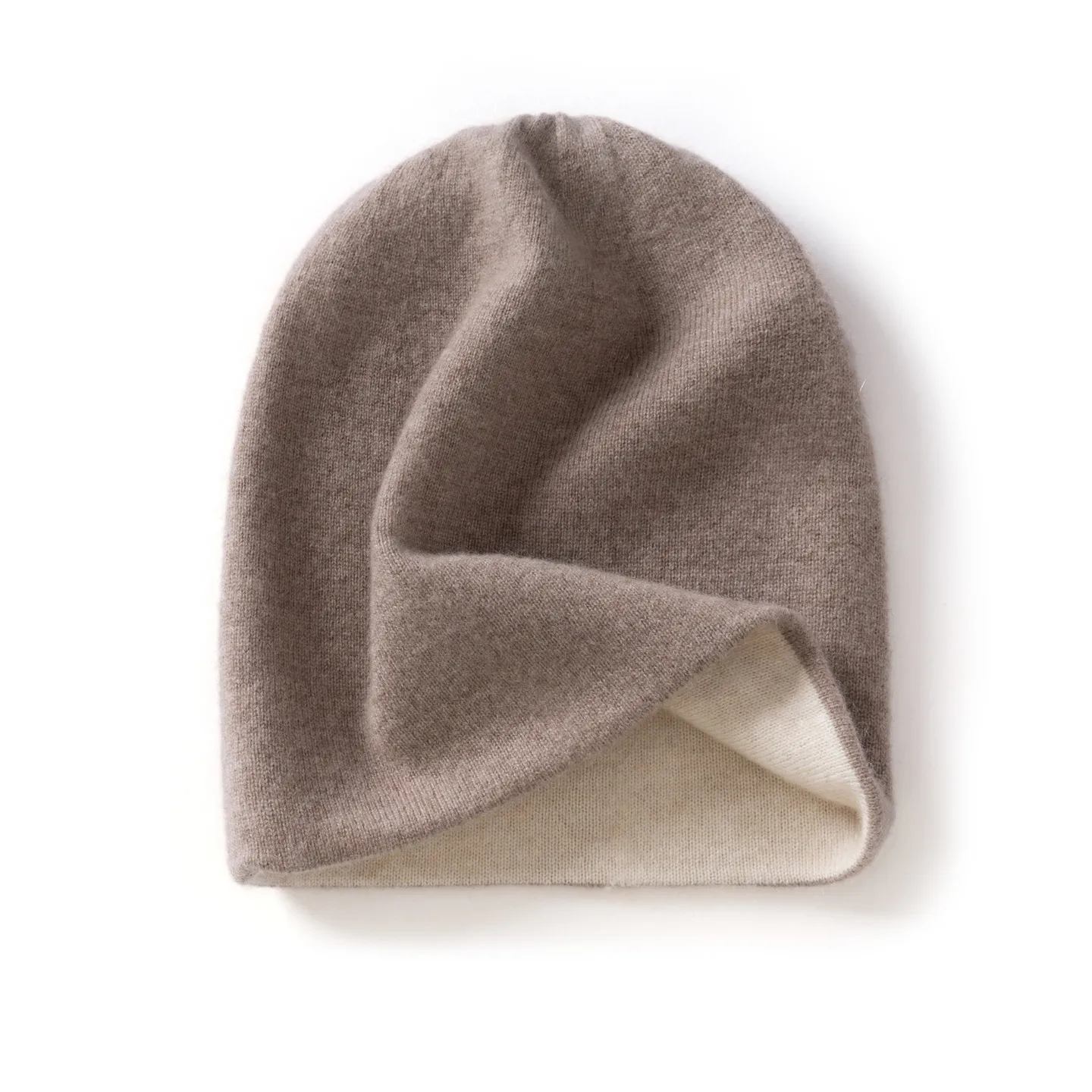 New Autumnwinter Cashmere Knit Beanie Top-tier Quality - Product Image 1
