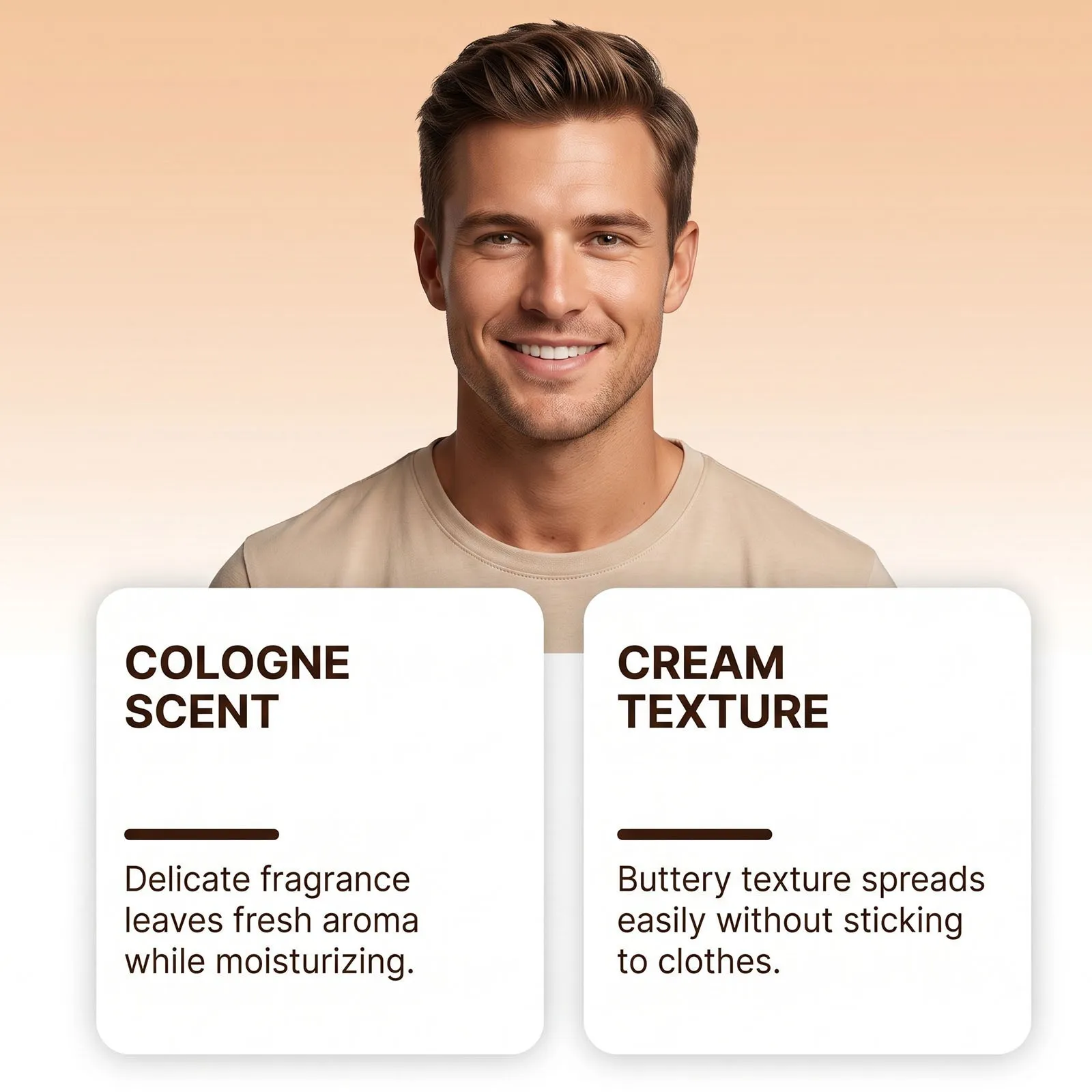 Mens Lightweight Body Lotionmoisturizing Gentle And Comfortable - Product Image 3