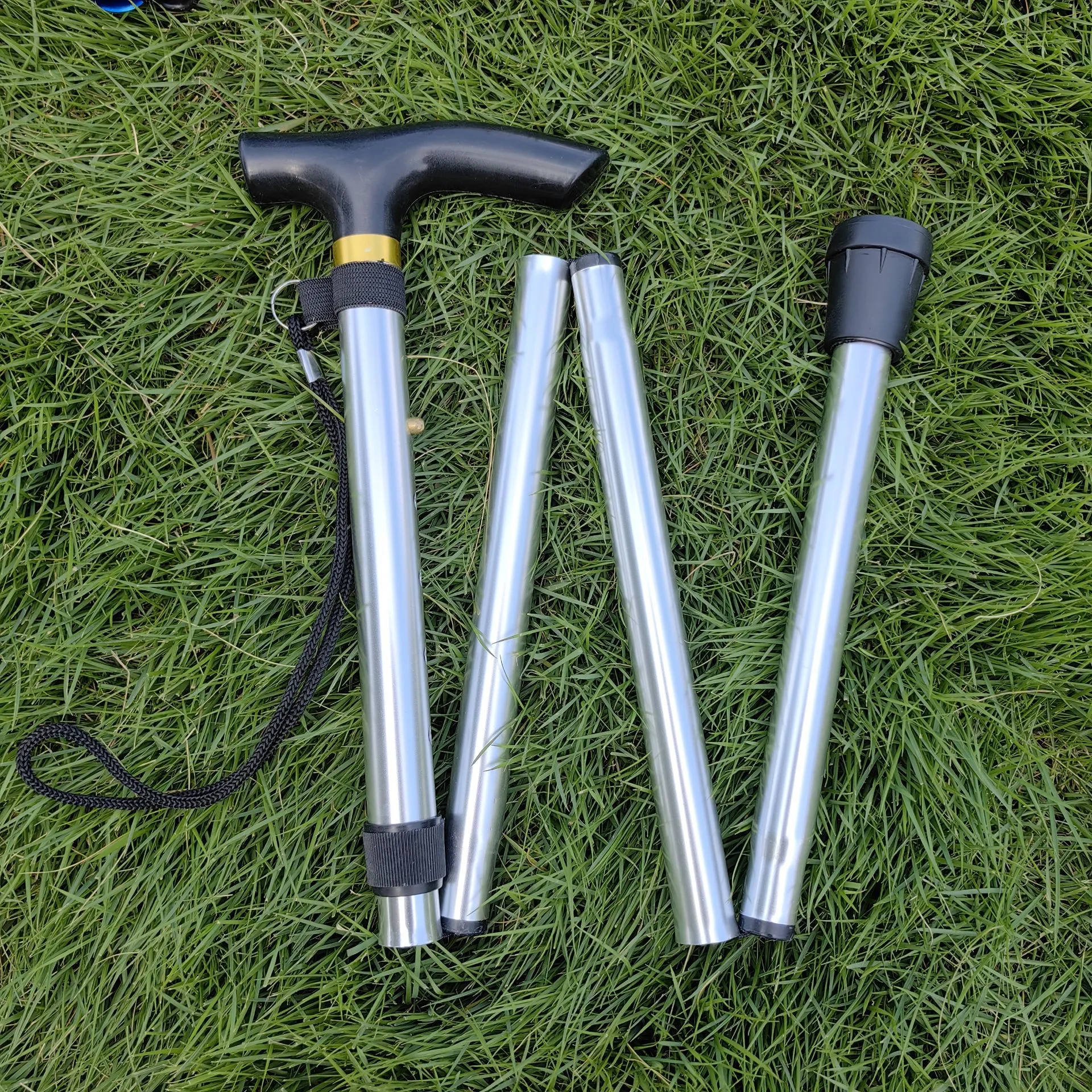 Lightweight Non-slip Single-leg Walking Aid With A Cane For Seniors - Product Image 3