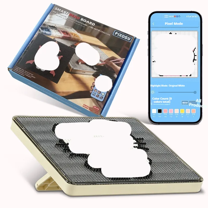 Smart 52-hole Bean-pasting Board DIY Craft Mat - Product Image 2