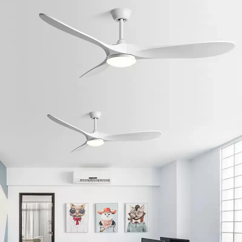 Silent DC Inverter Integrated Ceiling Fan And Light For Dining Rooms - Product Image 1